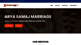 What Aryasamajmandirmarriage.com website looked like in 2019 (4 years ago)