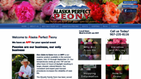 What Alaskaperfectpeony.com website looked like in 2019 (4 years ago)