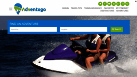 What Adventugo.com website looked like in 2019 (4 years ago)
