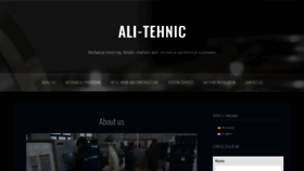 What Alitehnic.ro website looked like in 2019 (4 years ago)