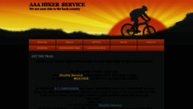 What Aaahikerservice.com website looked like in 2019 (4 years ago)