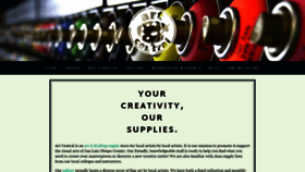 What Artcentralartsupply.com website looked like in 2019 (4 years ago)