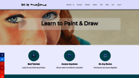What Artbynolan.com website looked like in 2019 (4 years ago)