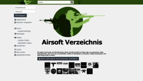 What Airsoft-verzeichnis.de website looked like in 2019 (4 years ago)