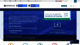 What Aerocivil.gov.co website looked like in 2019 (5 years ago)