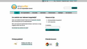 What Anysurfer.be website looked like in 2019 (4 years ago)