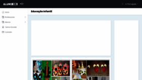What Alunoon.com.br website looked like in 2019 (5 years ago)