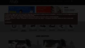 What Atvo.it website looked like in 2019 (6 years ago)