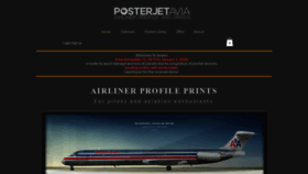 What Aviaposter.com website looked like in 2019 (4 years ago)