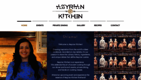 What Assyriankitchen.com website looked like in 2019 (4 years ago)