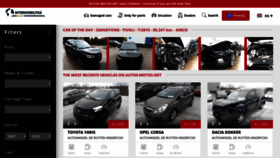 What Autos-motos.net website looked like in 2019 (6 years ago)
