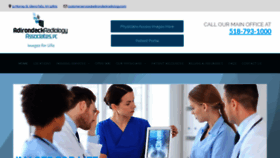 What Adirondackradiology.com website looked like in 2019 (4 years ago)
