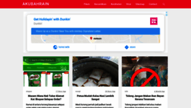 What Akubahrain.com.my website looked like in 2019 (4 years ago)