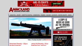 What Ammoland.com website looked like in 2019 (4 years ago)