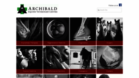 What Archibaldvet.com website looked like in 2019 (4 years ago)