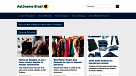 What Autonomobrasil.com website looked like in 2019 (4 years ago)
