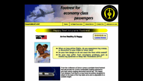 What Airplanefootrest.com website looked like in 2019 (4 years ago)