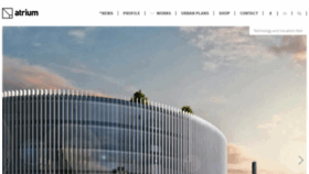 What Atriumstudio.sk website looked like in 2019 (4 years ago)