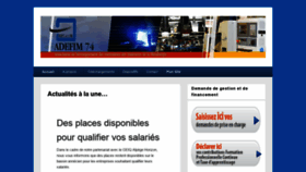 What Adefim74.com website looked like in 2019 (5 years ago)