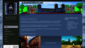 What Adventuredoor.net website looked like in 2019 (4 years ago)