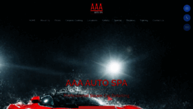 What Aaaautospa.com website looked like in 2019 (4 years ago)
