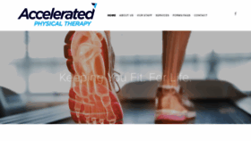What Acceleratedpt.com website looked like in 2019 (4 years ago)