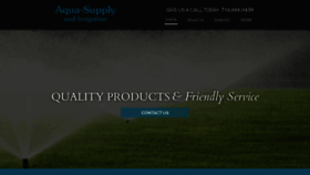 What Aquasupplyirrigation.com website looked like in 2019 (4 years ago)