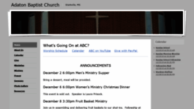 What Adaton.org website looked like in 2019 (5 years ago)