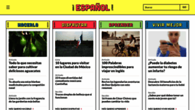 What Aboutespanol.com website looked like in 2019 (4 years ago)