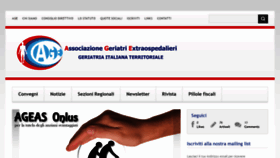 What Associazionegeriatri.it website looked like in 2019 (4 years ago)