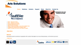 What Arissolutions.com website looked like in 2019 (4 years ago)