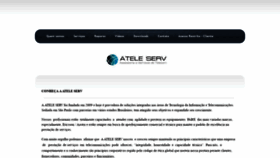 What Ateleserv.com.br website looked like in 2019 (4 years ago)