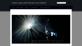 What Andrewchapelumc-staffordva.com website looked like in 2019 (4 years ago)