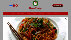 What Asianfusionla.com website looked like in 2019 (4 years ago)