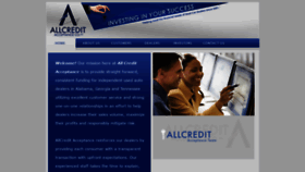What Allcreditacceptance.com website looked like in 2019 (4 years ago)