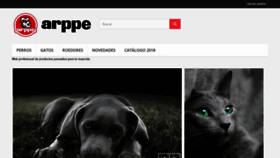 What Arppe.es website looked like in 2019 (4 years ago)