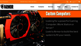 What Armortechs.com website looked like in 2019 (4 years ago)
