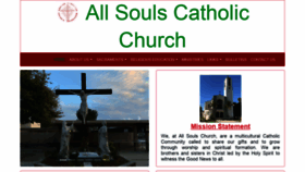 What Allsouls-la.org website looked like in 2019 (4 years ago)