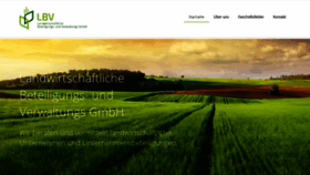 What Agrarberatung-lbv-berlin.de website looked like in 2019 (4 years ago)