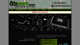 What Aetzwerk.de website looked like in 2019 (4 years ago)