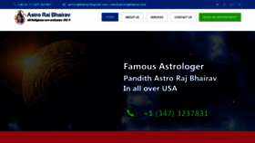 What Astrorajbhairav.com website looked like in 2019 (4 years ago)