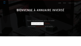 What Annuaireinverse.legratuits.com website looked like in 2019 (4 years ago)
