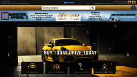 What Adamsautogroup2.com website looked like in 2019 (4 years ago)