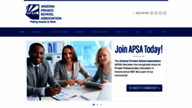 What Arizonapsa.org website looked like in 2019 (4 years ago)