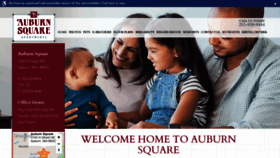 What Auburnsquareapartments.com website looked like in 2019 (4 years ago)