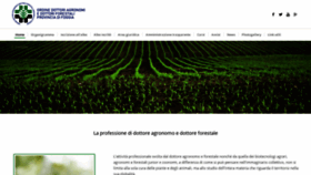 What Agronomi-fg.it website looked like in 2019 (4 years ago)