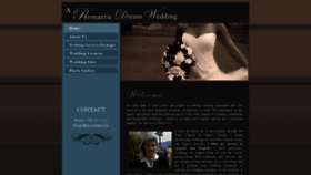 What A-romanticwedding.com website looked like in 2019 (4 years ago)