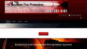 What Accuratefire.net website looked like in 2019 (4 years ago)
