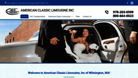 What Amerclasslimo.com website looked like in 2019 (4 years ago)