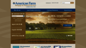 What Americanfarmmortgage.com website looked like in 2019 (4 years ago)